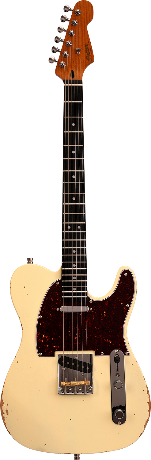 Patina Guitars PT-6 Olympic White Relic