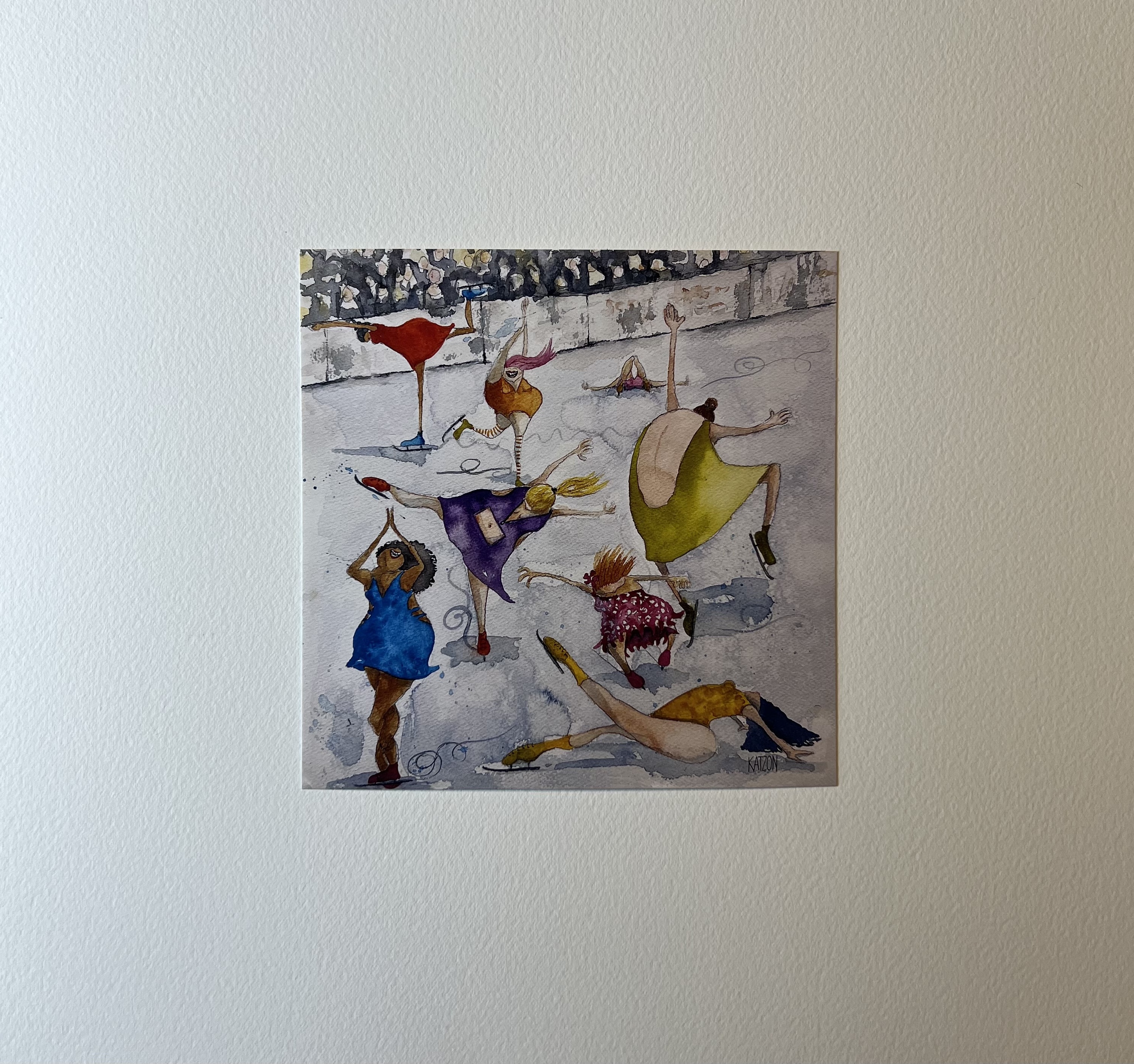 Konstkort - 15x15cm