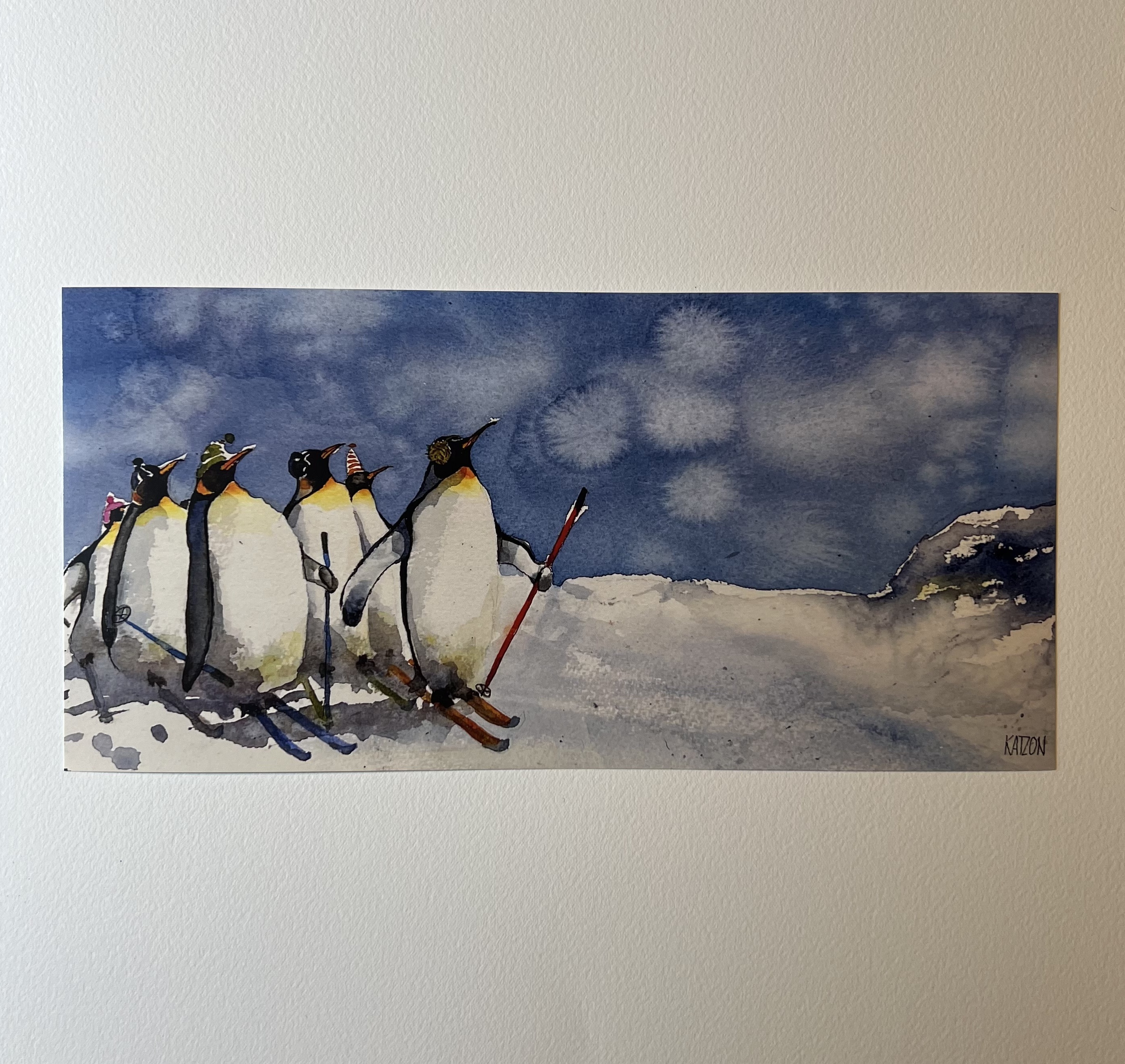Konstkort - 15x30cm