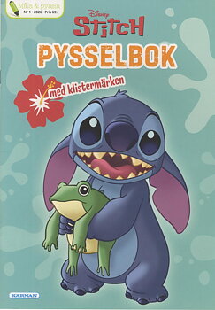 Måla & Pyssla nr 1 2026, Stitch Pysselbok med klistermärken