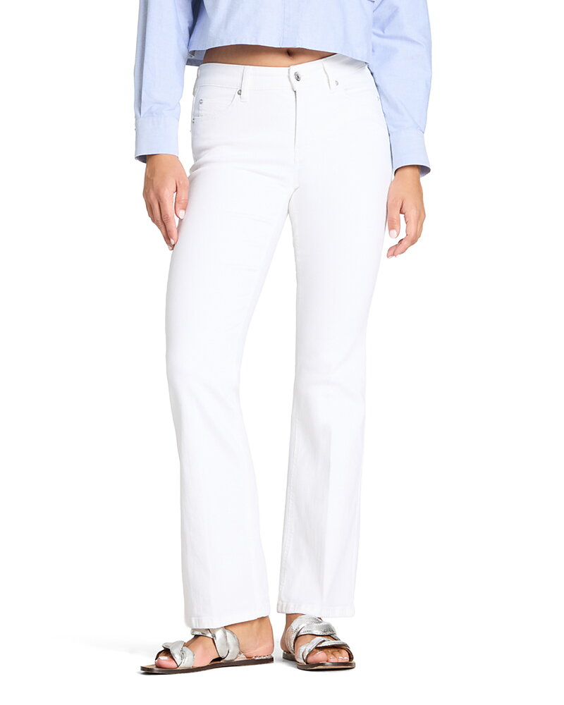Jeans Paris flared pure white