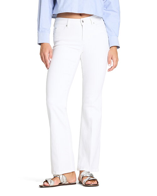 Jeans Paris flared pure white