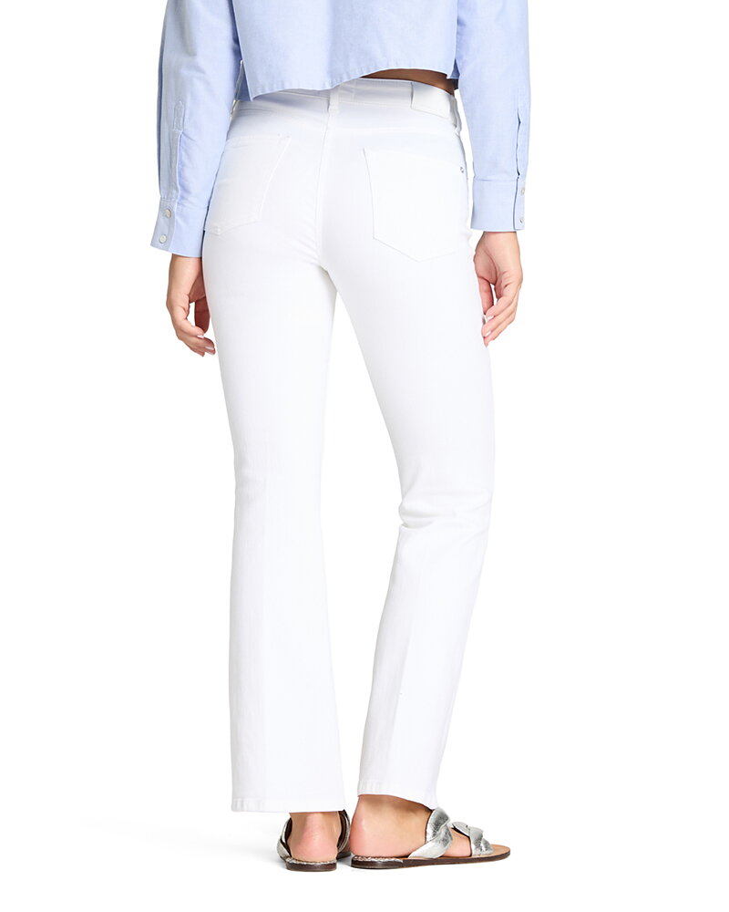 Jeans Paris flared pure white