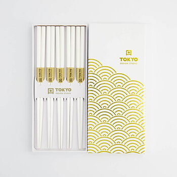 Tokyo Design Ätpinnar Gold Wave
