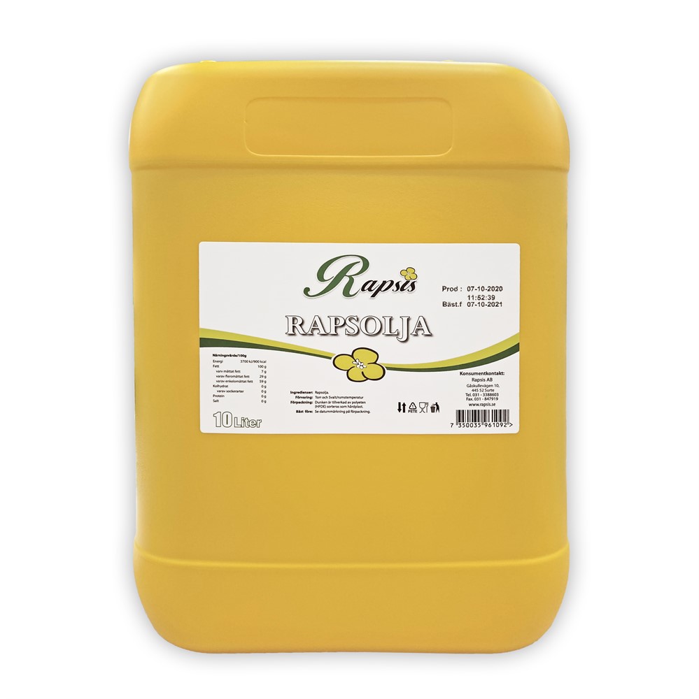 Rapsolja 10L