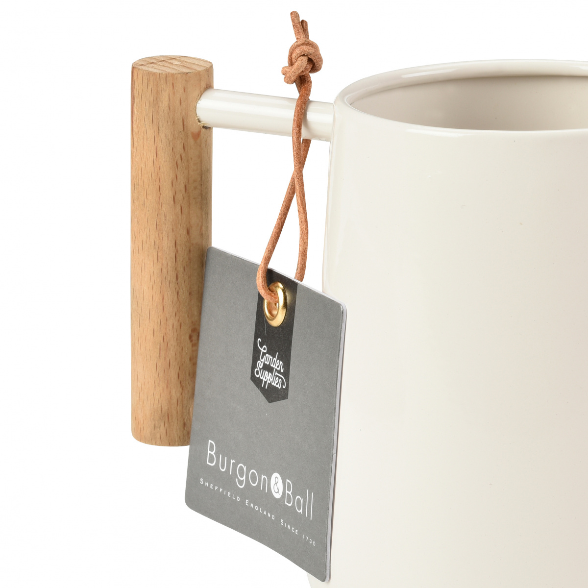 Burgon & Ball Indoor Watering Can Sand Colored Steel - 3