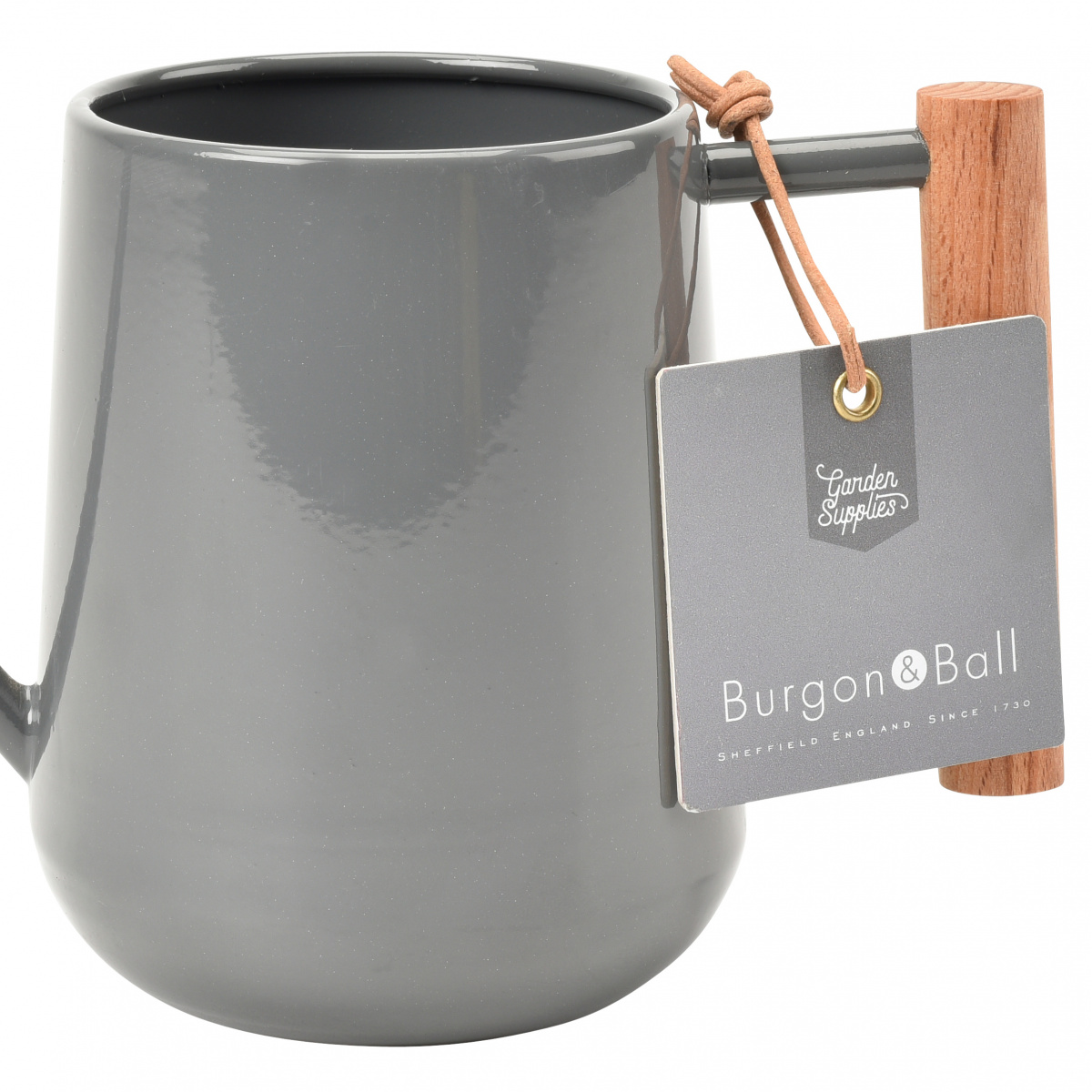 Burgon & Ball Indoor Watering Can Gray Steel - 3