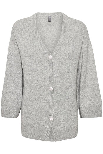 Culture - Clay Cardigan Grey Melange