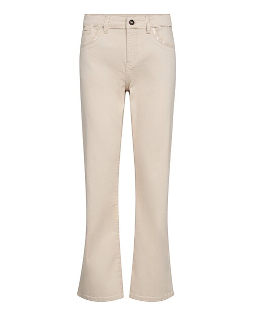 Jeans Cecilia Perla flared ljusbeige - 4