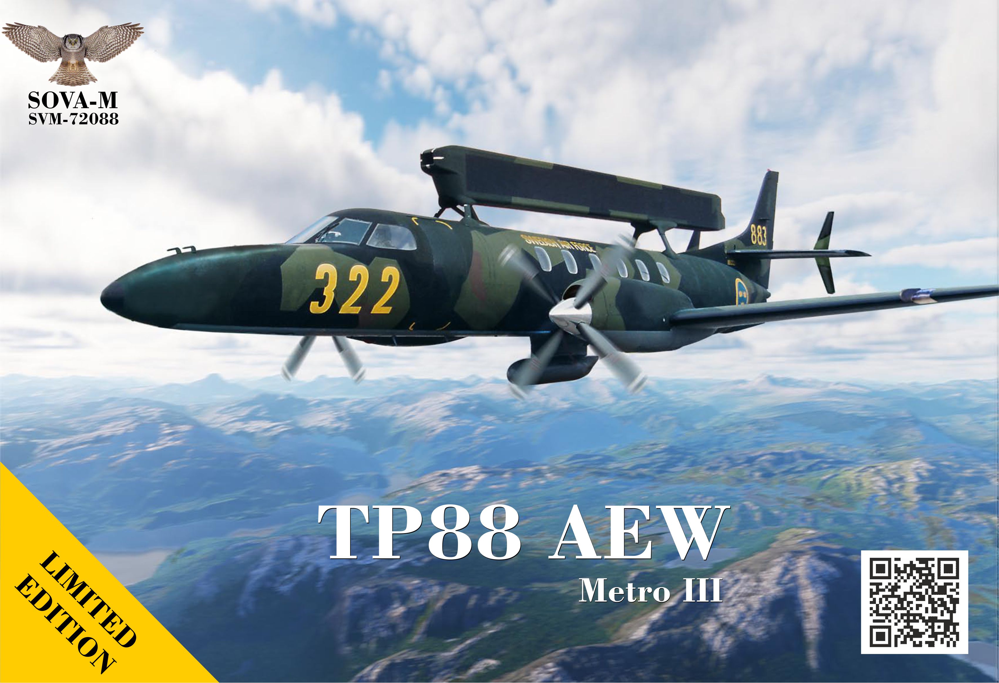 1/72 TP-88 AEW (Swedish Air Force)