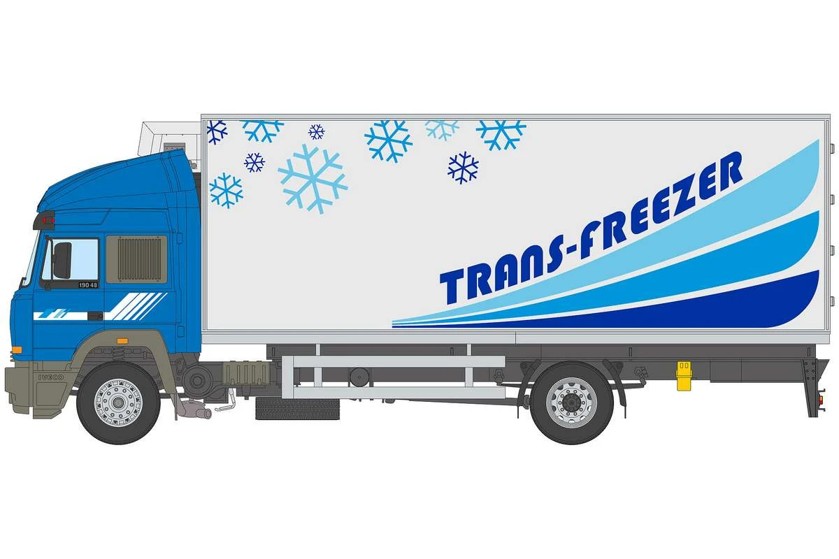 Iveco Turbostar 198.48 Special Kyltrailer 1/24 - 4