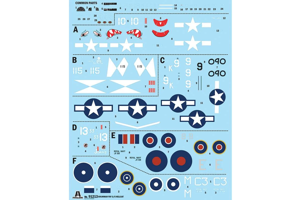 Grumman Hellcat F6/F-3 1/72 - 2