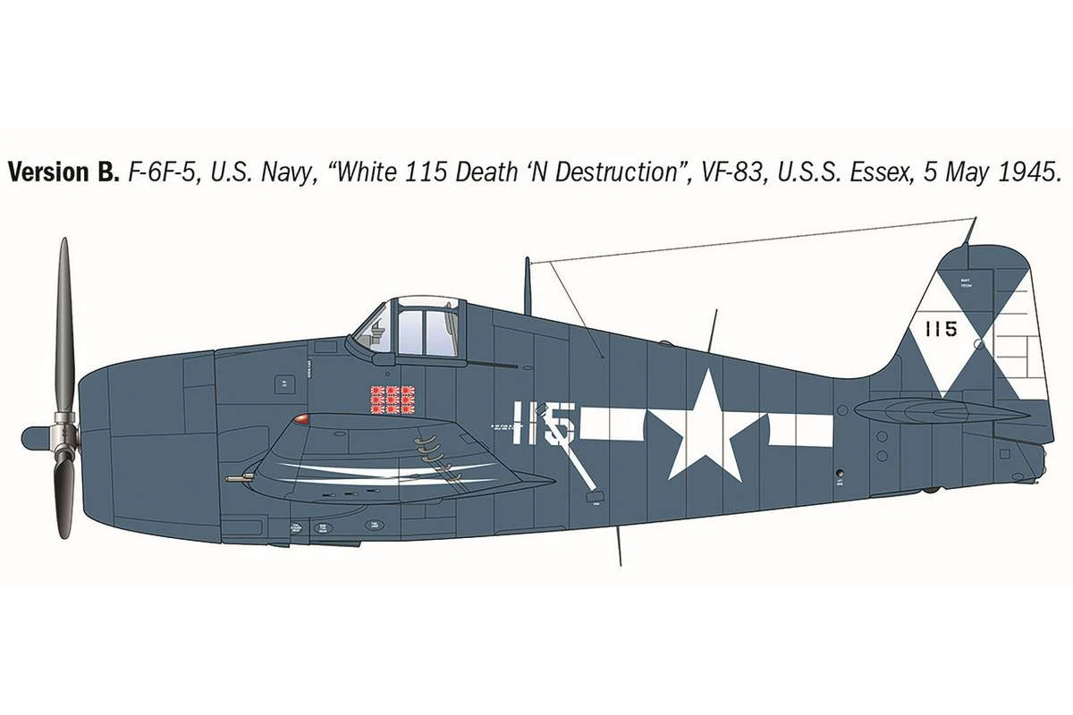 Grumman Hellcat F6/F-3 1/72 - 4