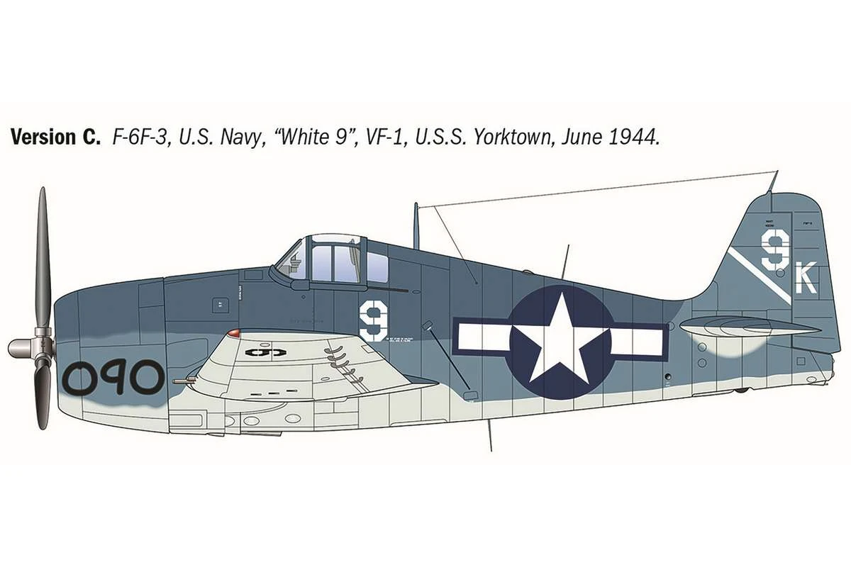 Grumman Hellcat F6/F-3 1/72 - 5