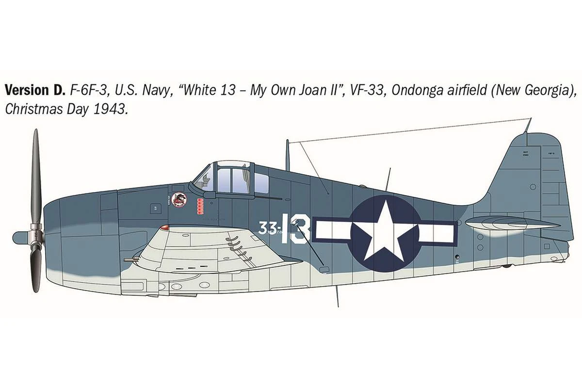 Grumman Hellcat F6/F-3 1/72 - 6