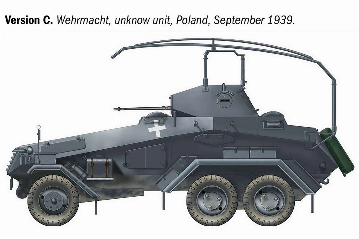 Sd. Kfz. 232 6 Rad. (Italeri 1:35 - View #2