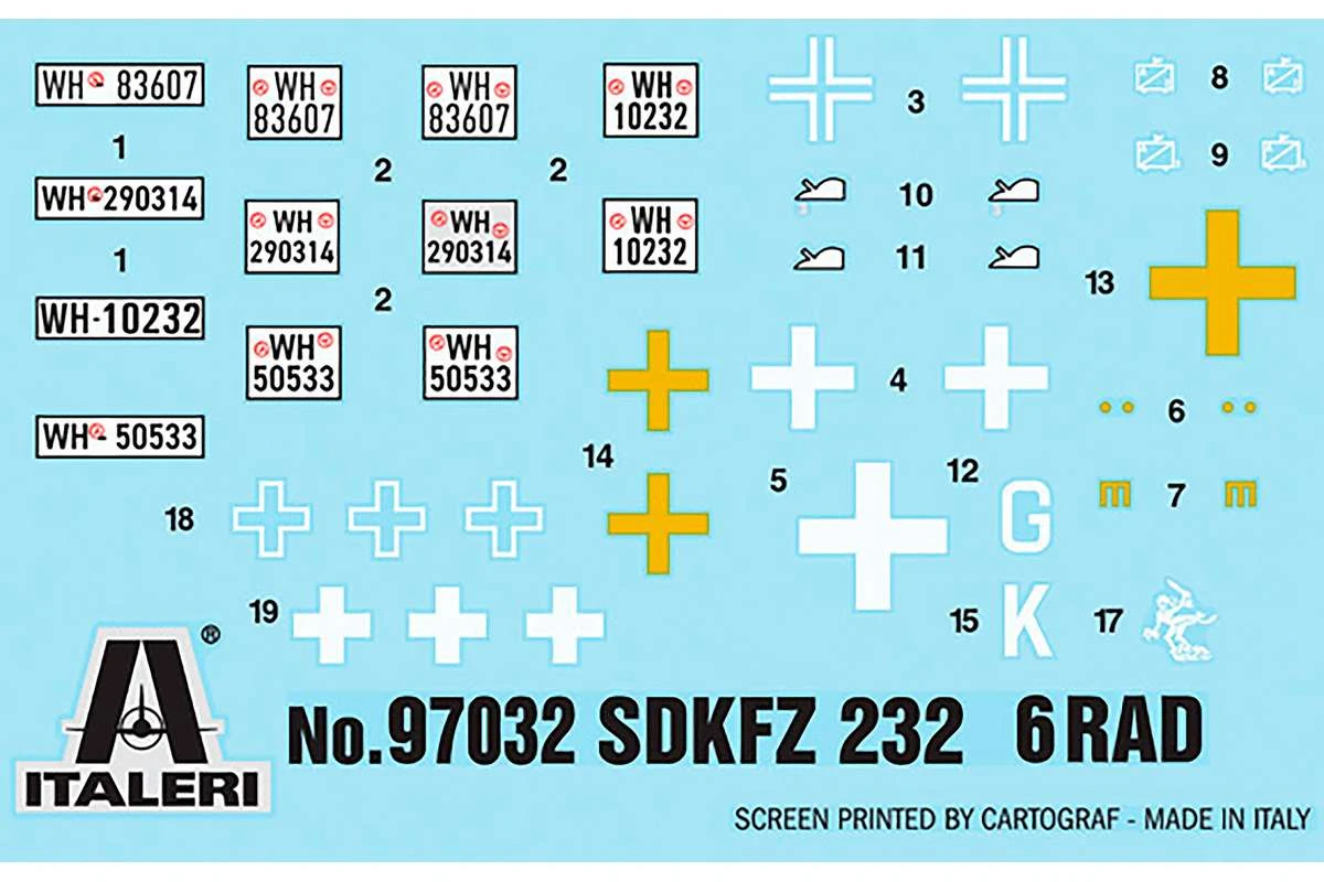 Sd.Kfz. 232. 6 Rad 1/72 - 2