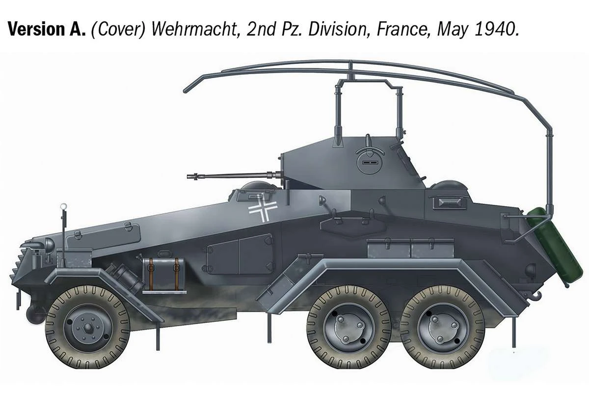 Sd.Kfz. 232. 6 Rad 1/72 - 3