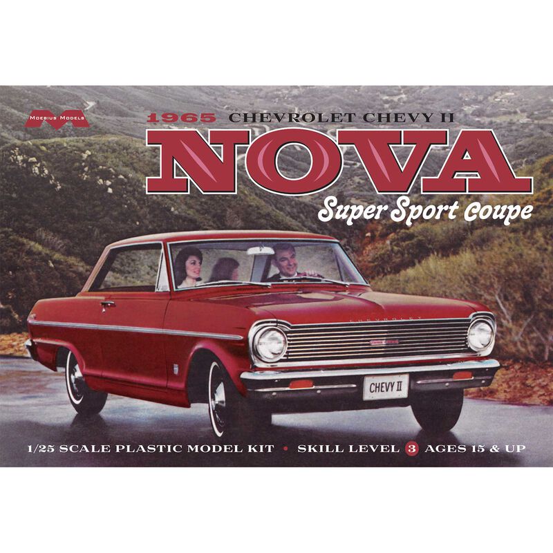 1965 Chevrolet Chevy II Nova Super Sport Coupé 1/25