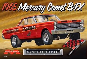 1965 Mercury Comet B/FX Cyclone Drag Race 1/25