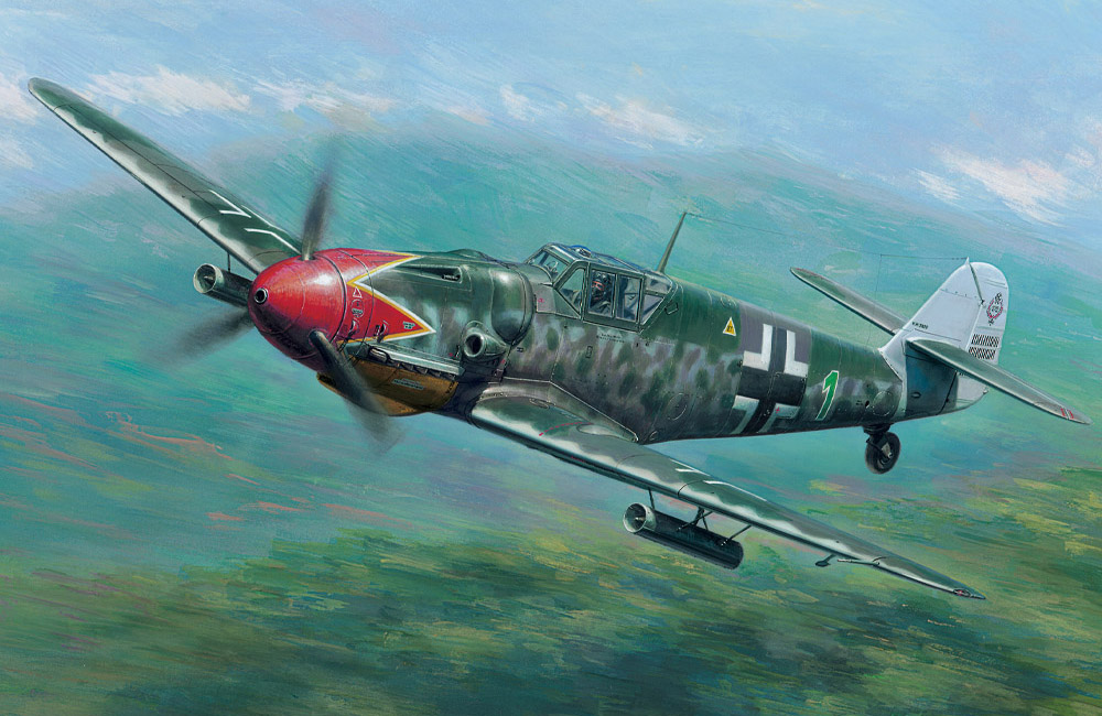 Messerschmitt BF109 G-6 (Late Model) 1/48