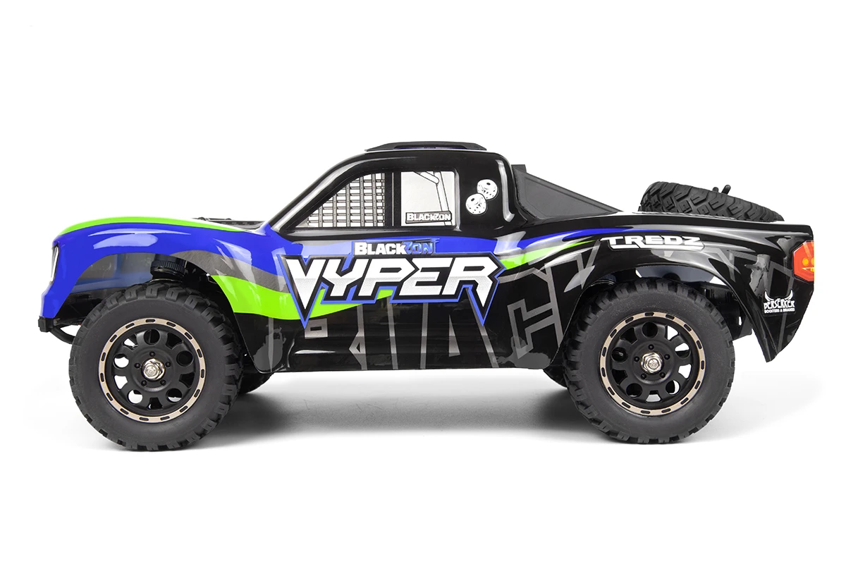 Vyper SC 1/16 4WD, Blue/Green - 2
