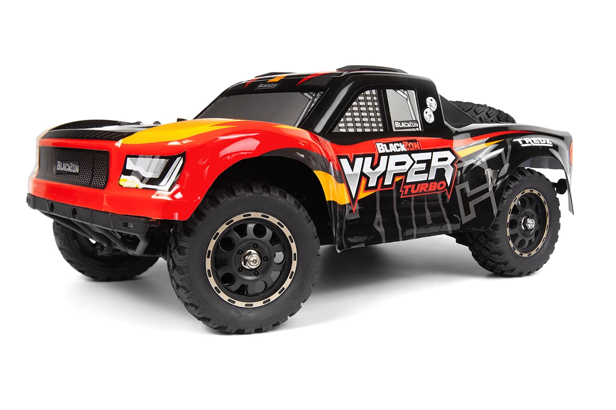 Vyper SC Turbo 1/16 4WD 2S Borstlös, Röd/Orange
