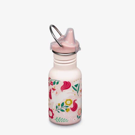 Klean Kanteen - Classic Kid Pipmugg 355ml Leaping Unicorns Pink