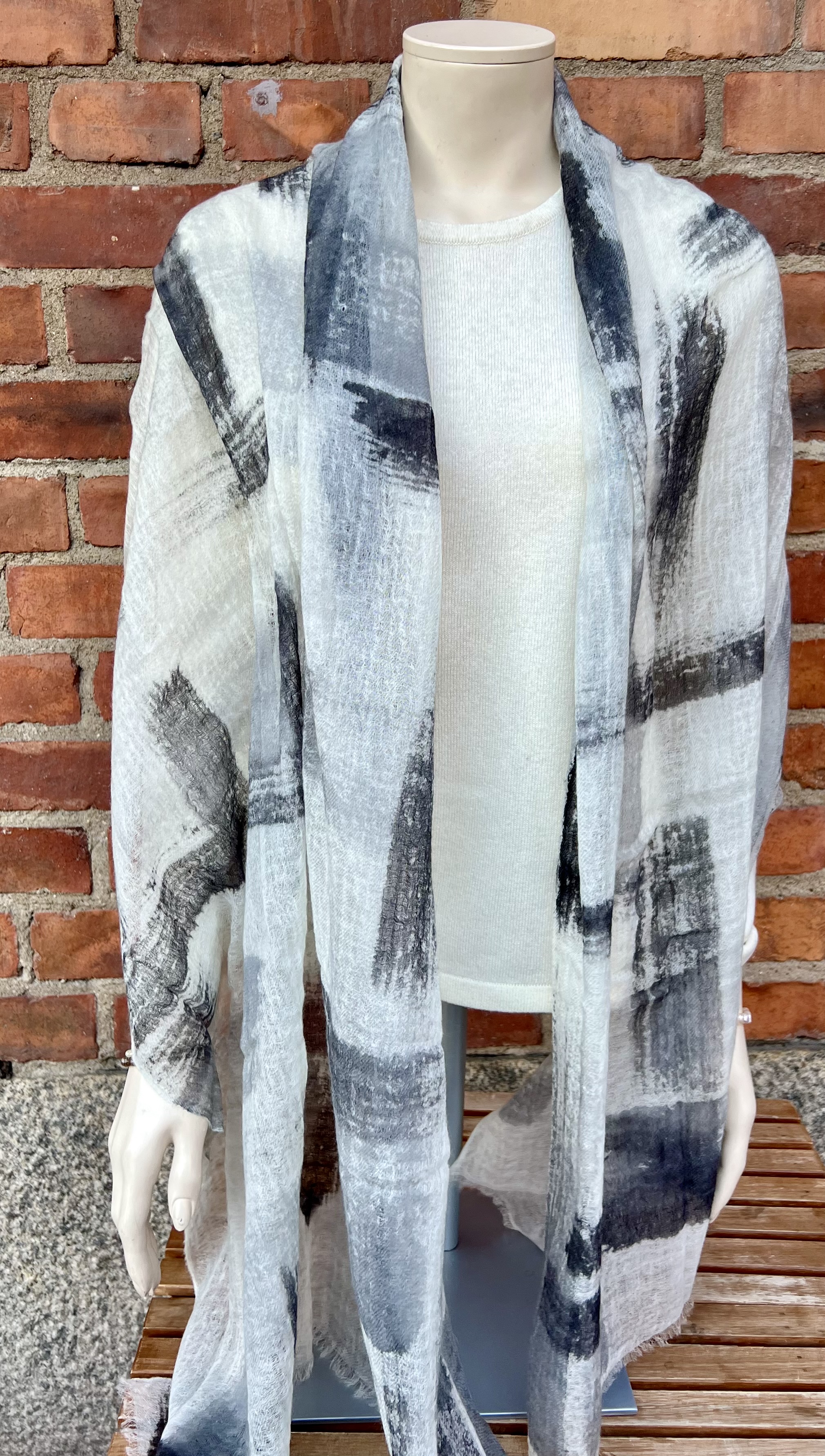Gran Sasso - Babycashmere sjal  - 3