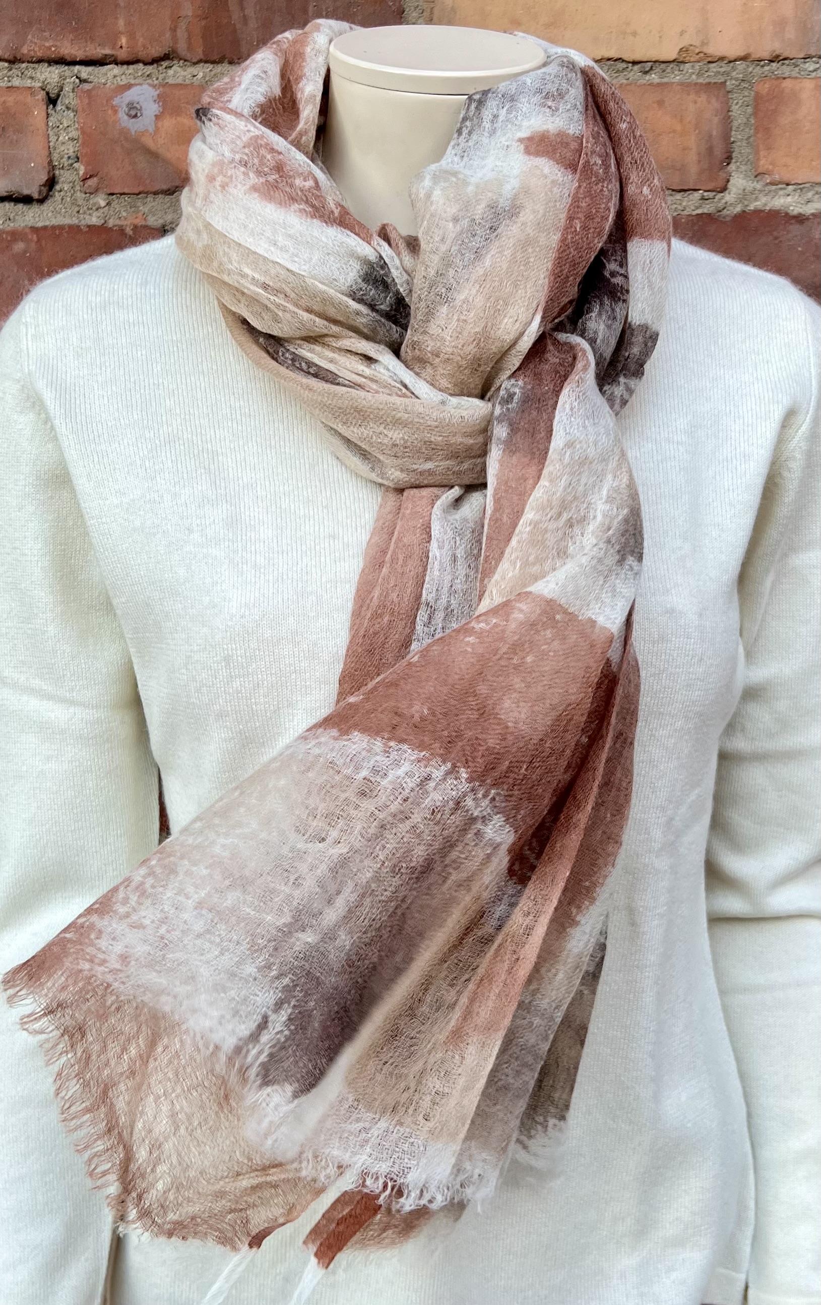 Gran Sasso - Babycashmere sjal  - 4