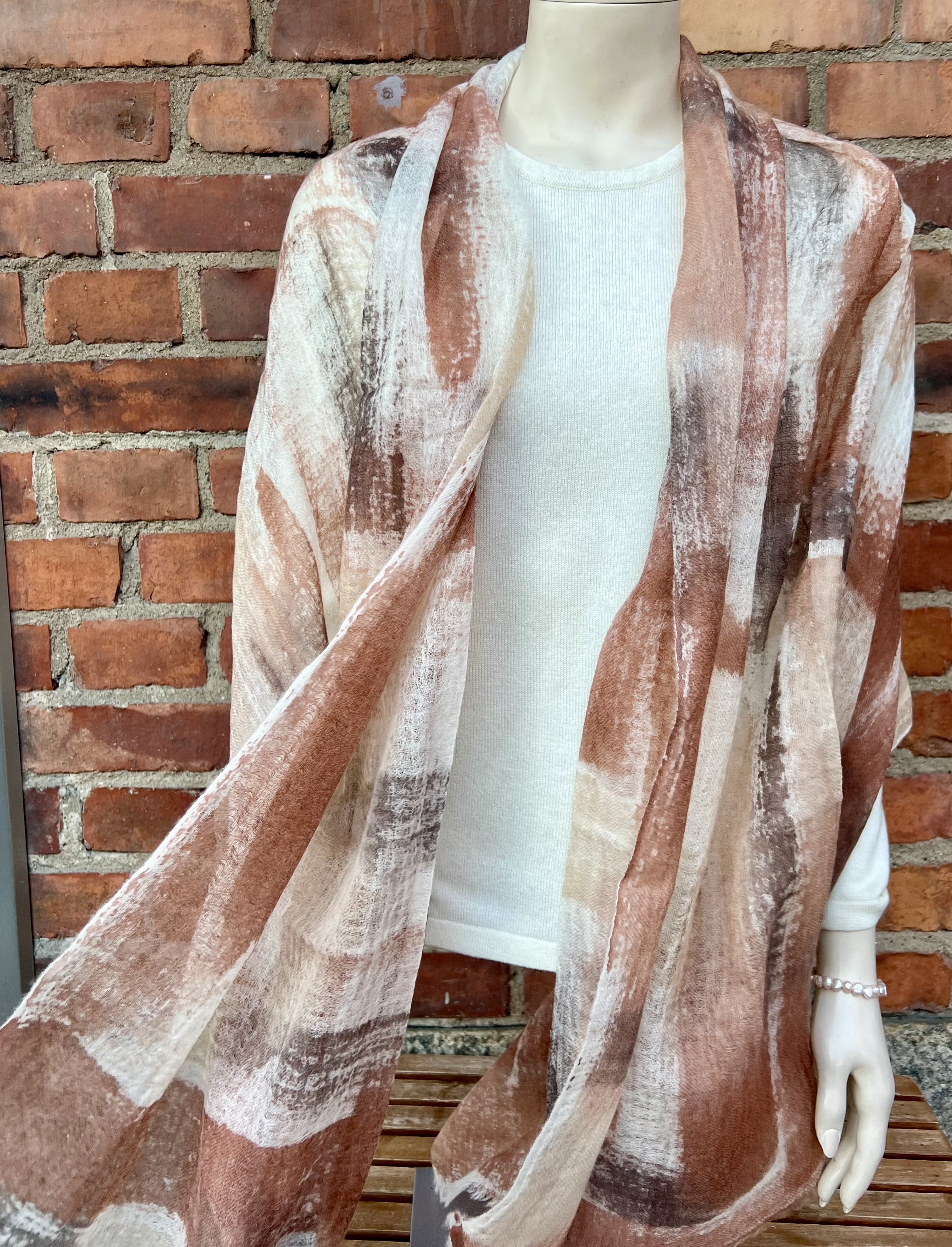 Gran Sasso - Babycashmere sjal  - 5