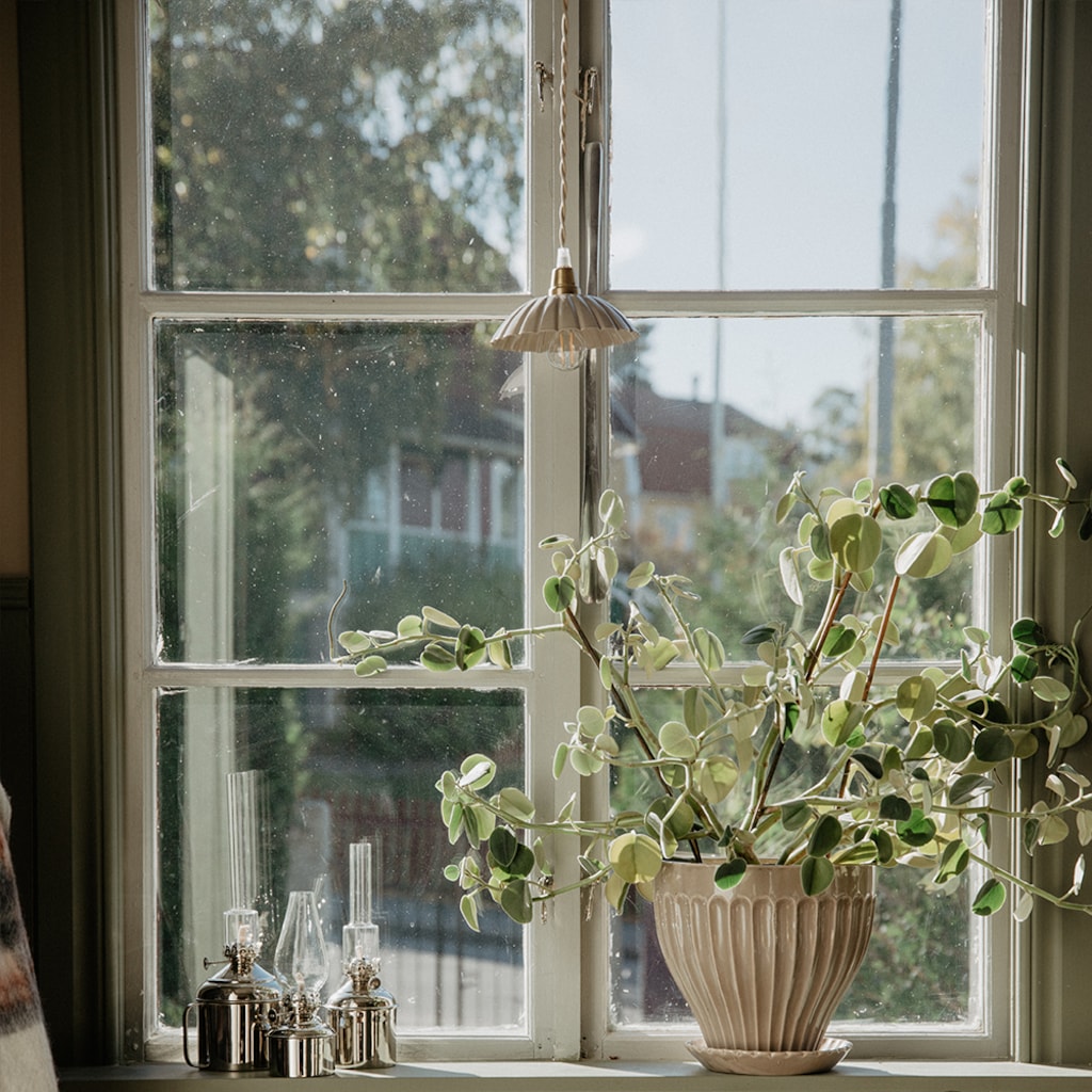 Taklampa - Lampa - Emalj - Beige - Small