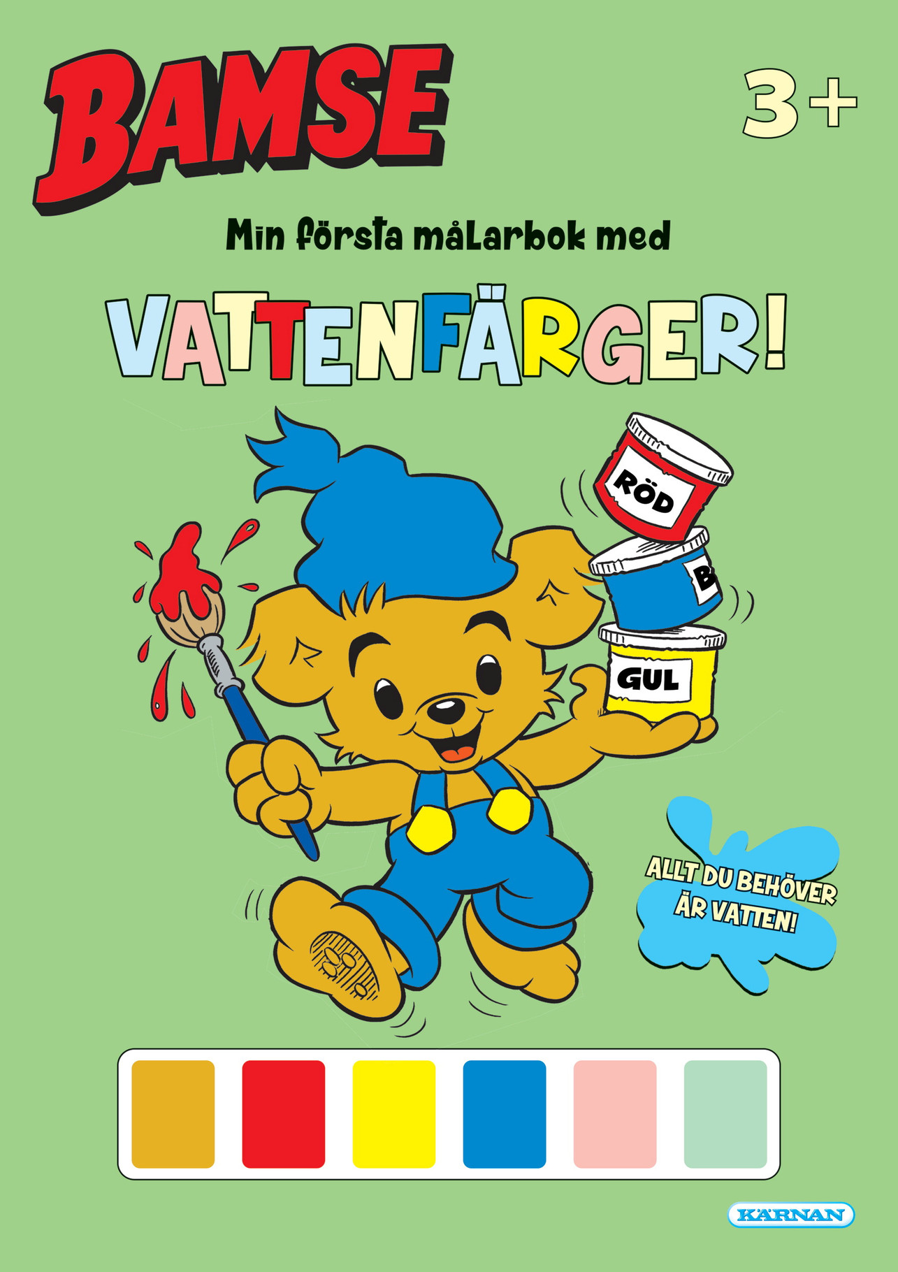 Min första målarbok Bamse