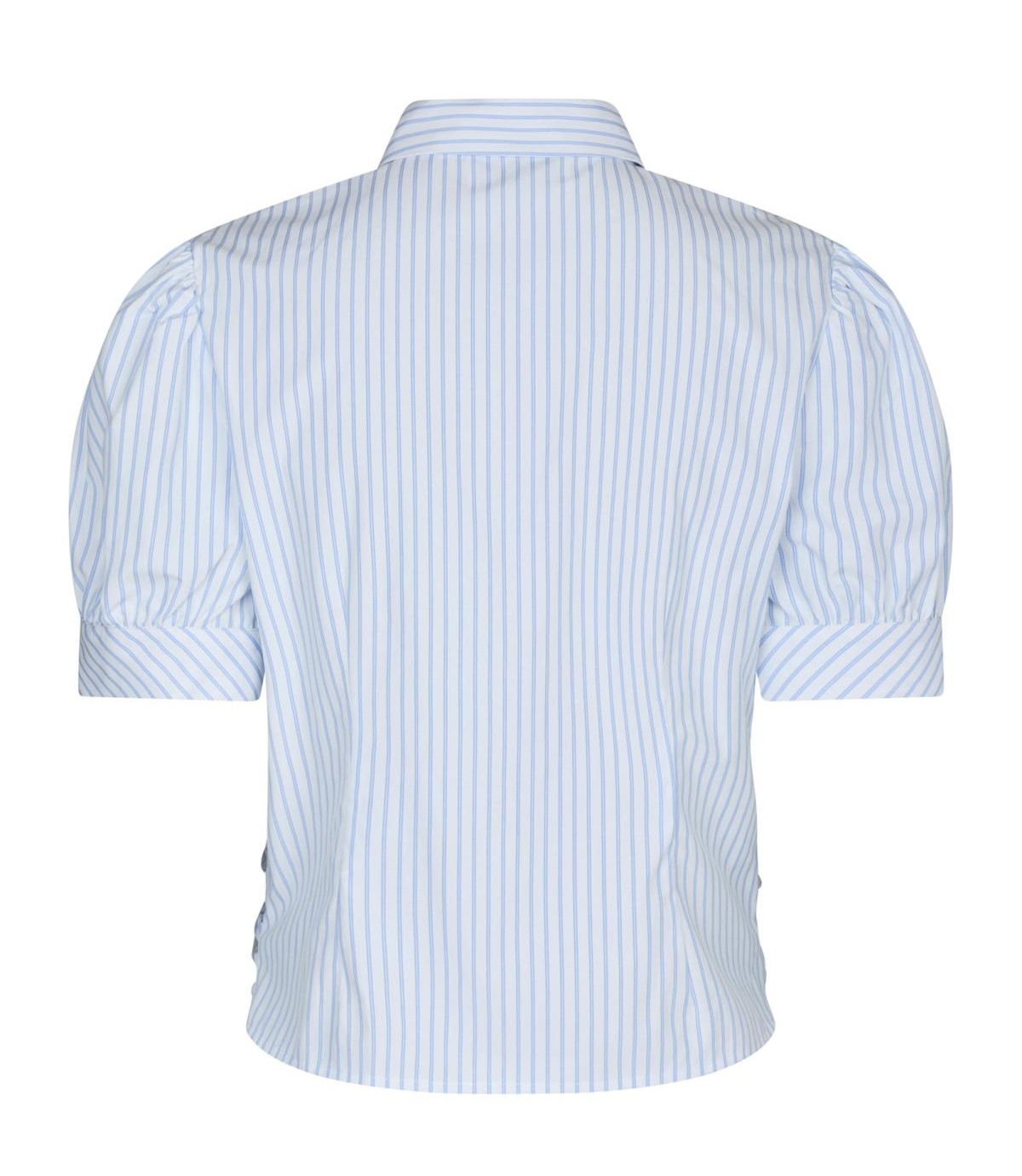 Neo Noir Frannie Stripe Shiet, White/ Light Blue - 2