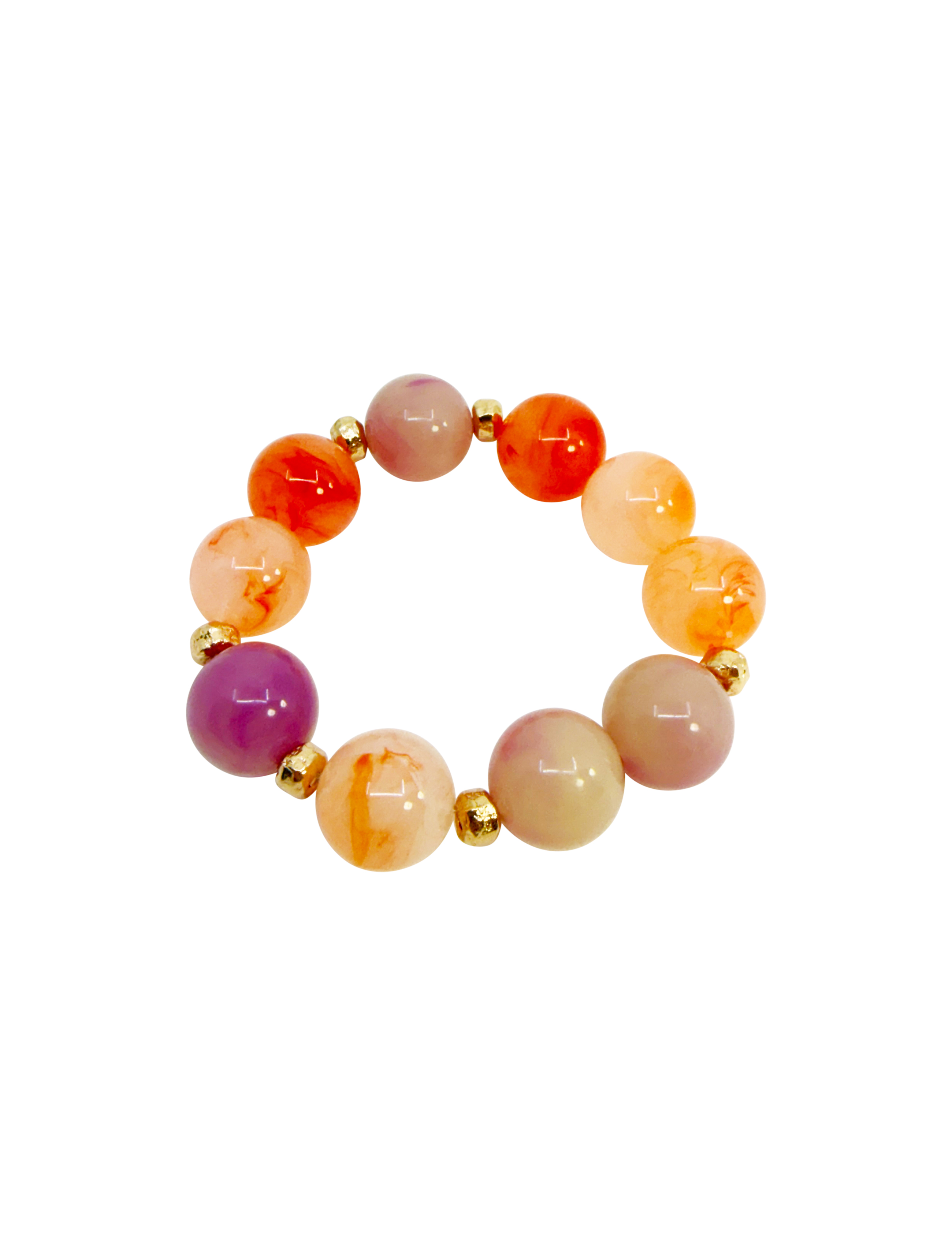FRANCA BEAD BRACELET PINKMIX