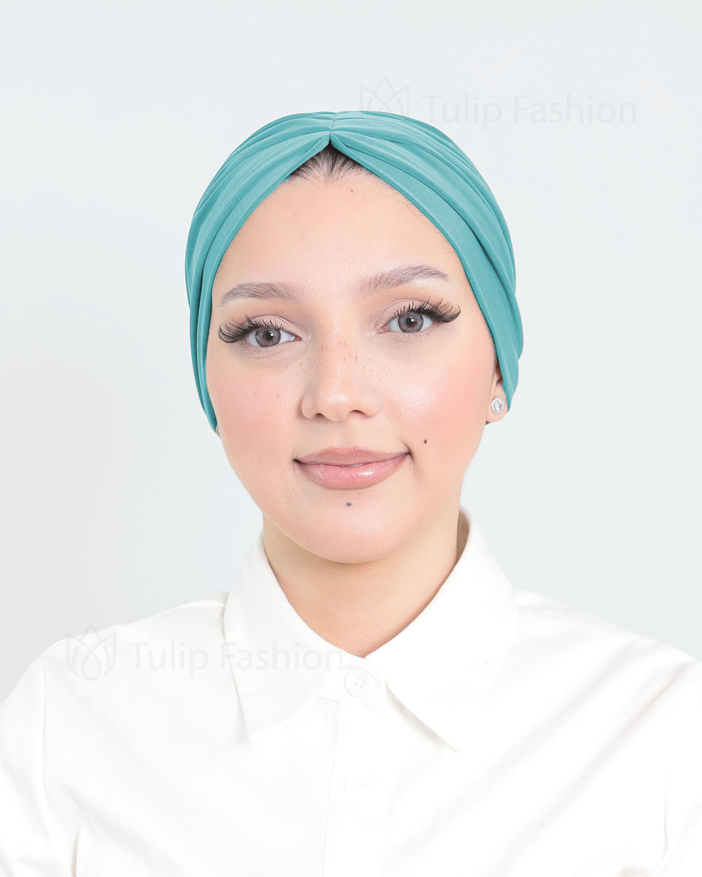 Turban - Lotus - Türkis - 3