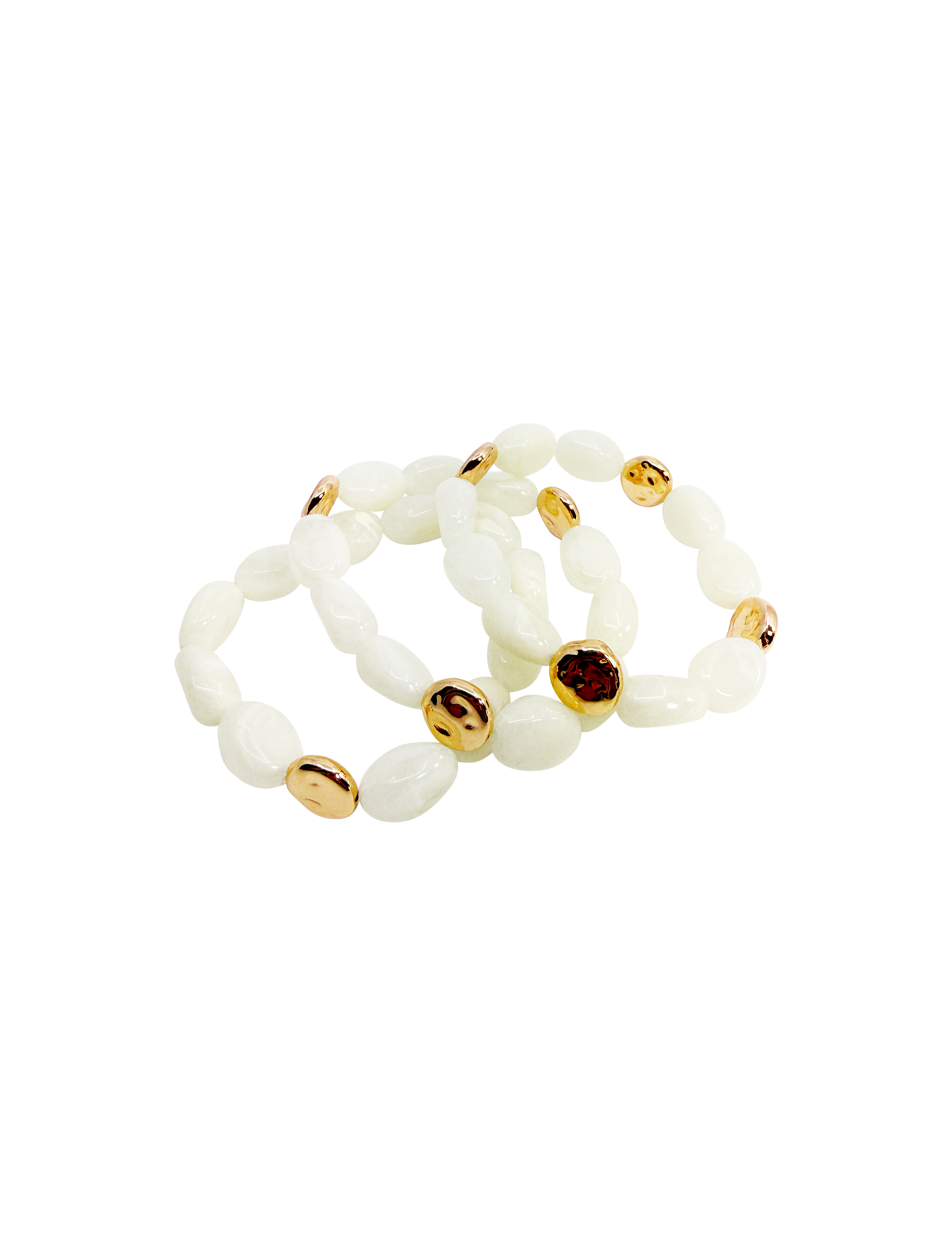 JOJO TRIPLE BRACELET WHITE