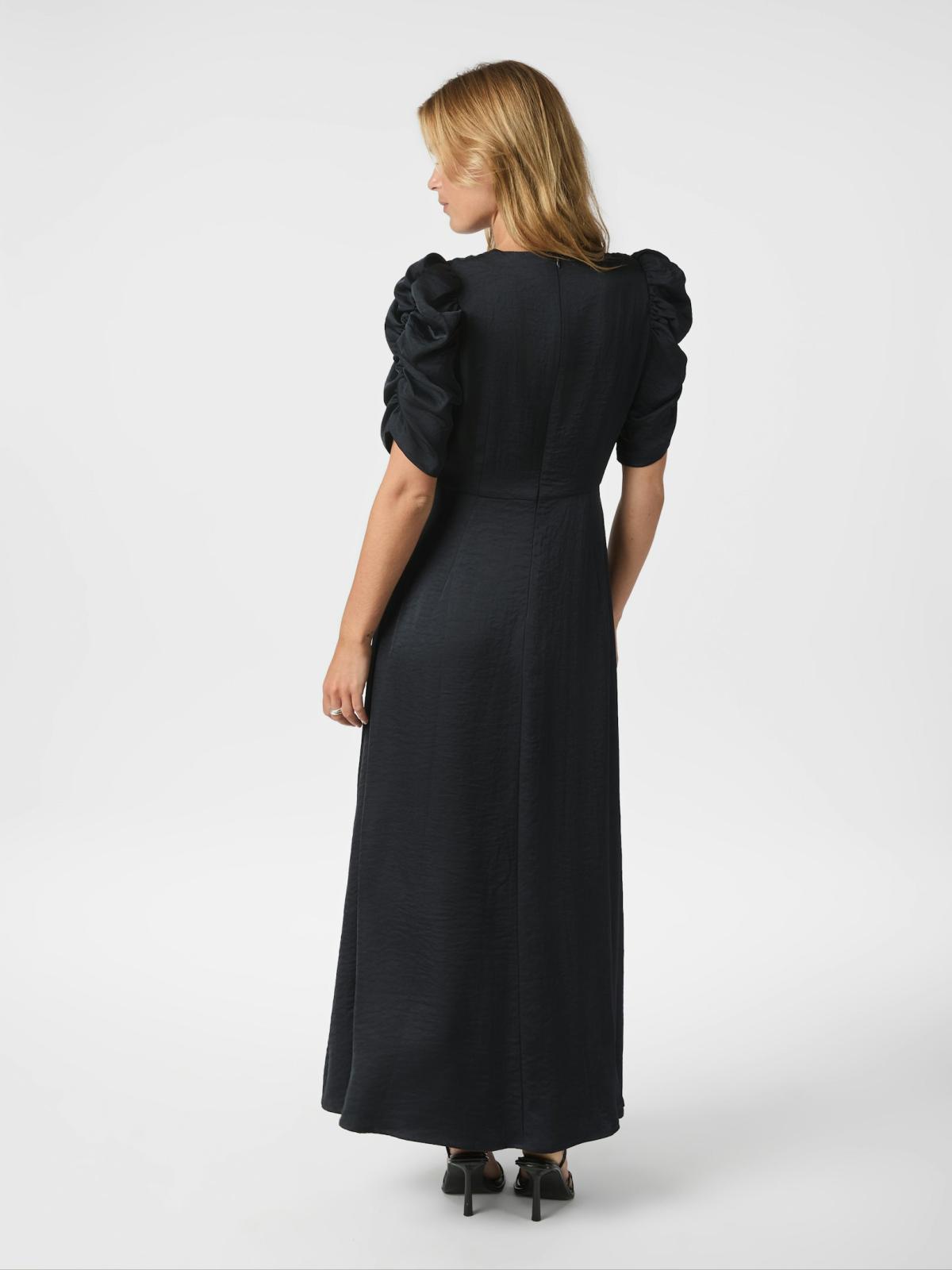 Neo Noir Benuti Solid Dress, Navy - 4