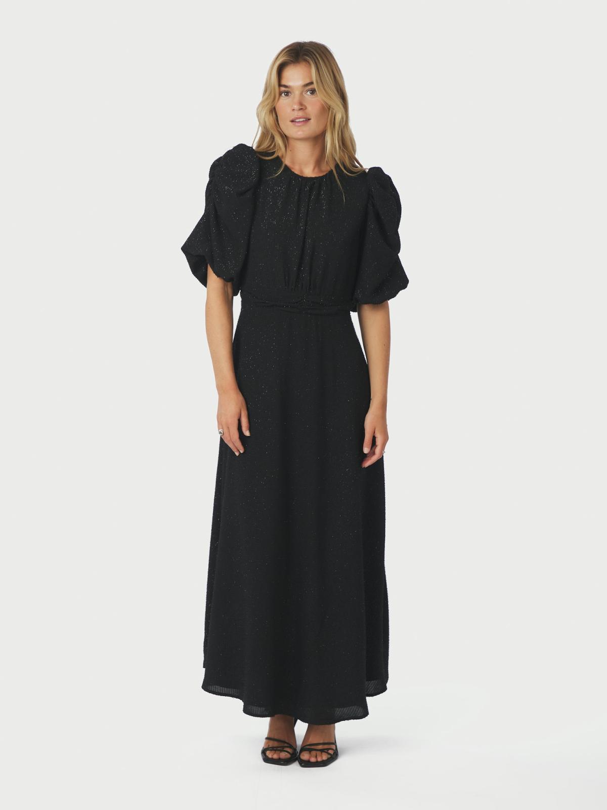 Neo Noir Kikka Glitz Dress, Black - 3
