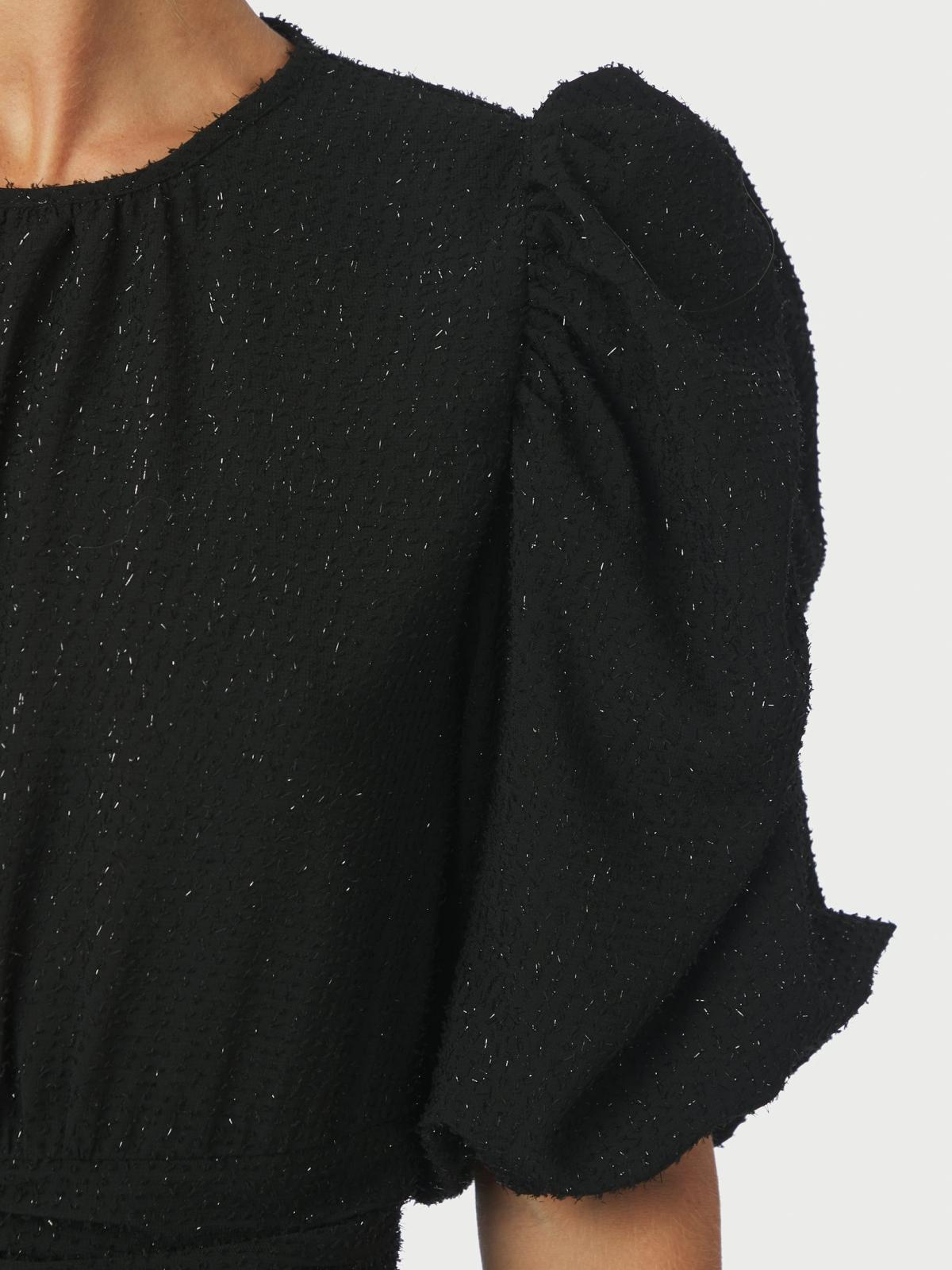 Neo Noir Kikka Glitz Dress, Black - 5