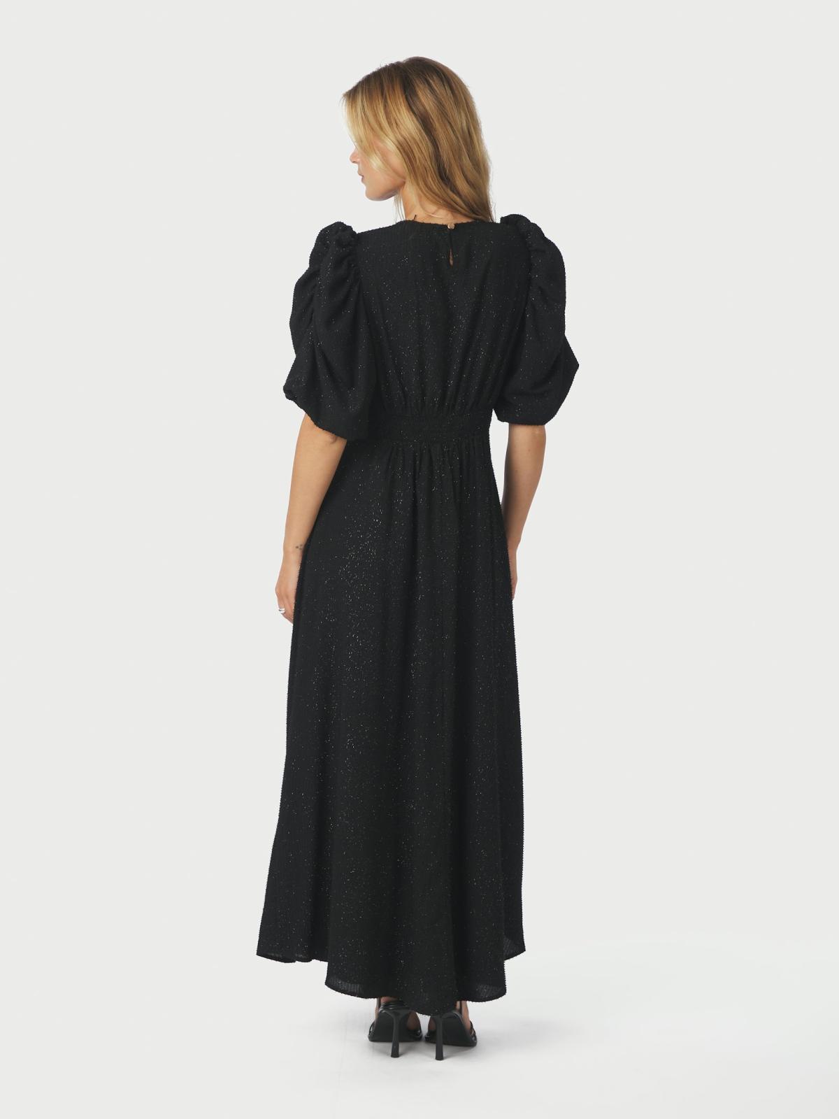 Neo Noir Kikka Glitz Dress, Black - 4