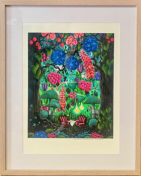 Inramad poster A3: Little Wing