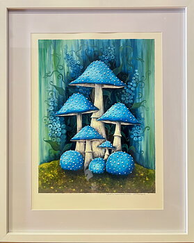 Inramad poster A3: Lyskraft