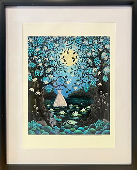 Inramad poster A3: Moonlight Story