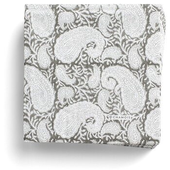 Pappersservetter Big Paisley Grey - 50 st. - Chamois