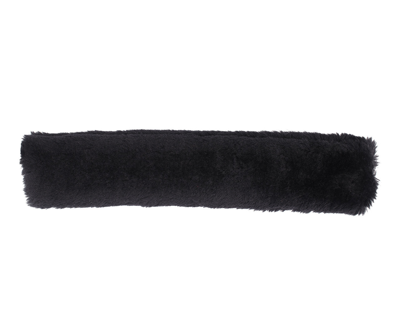 Bridle cover fur QHP (black or creme) - 4