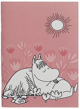 Anteckningsbok Mumin - Rosa
