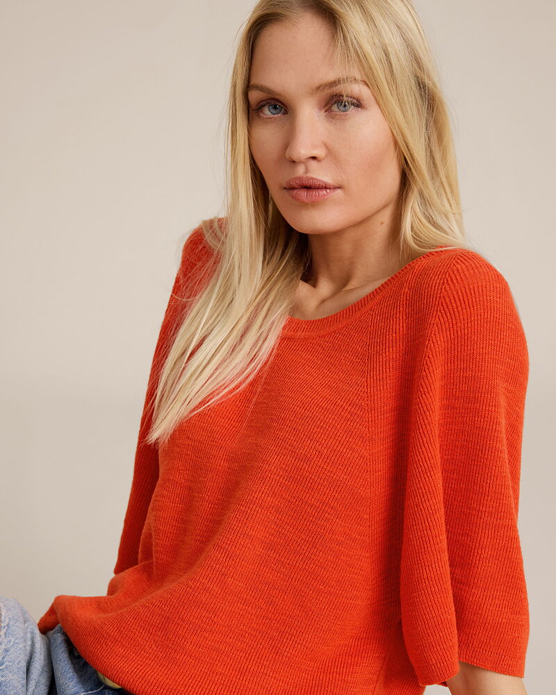 Jumper Billie kort ärm orange