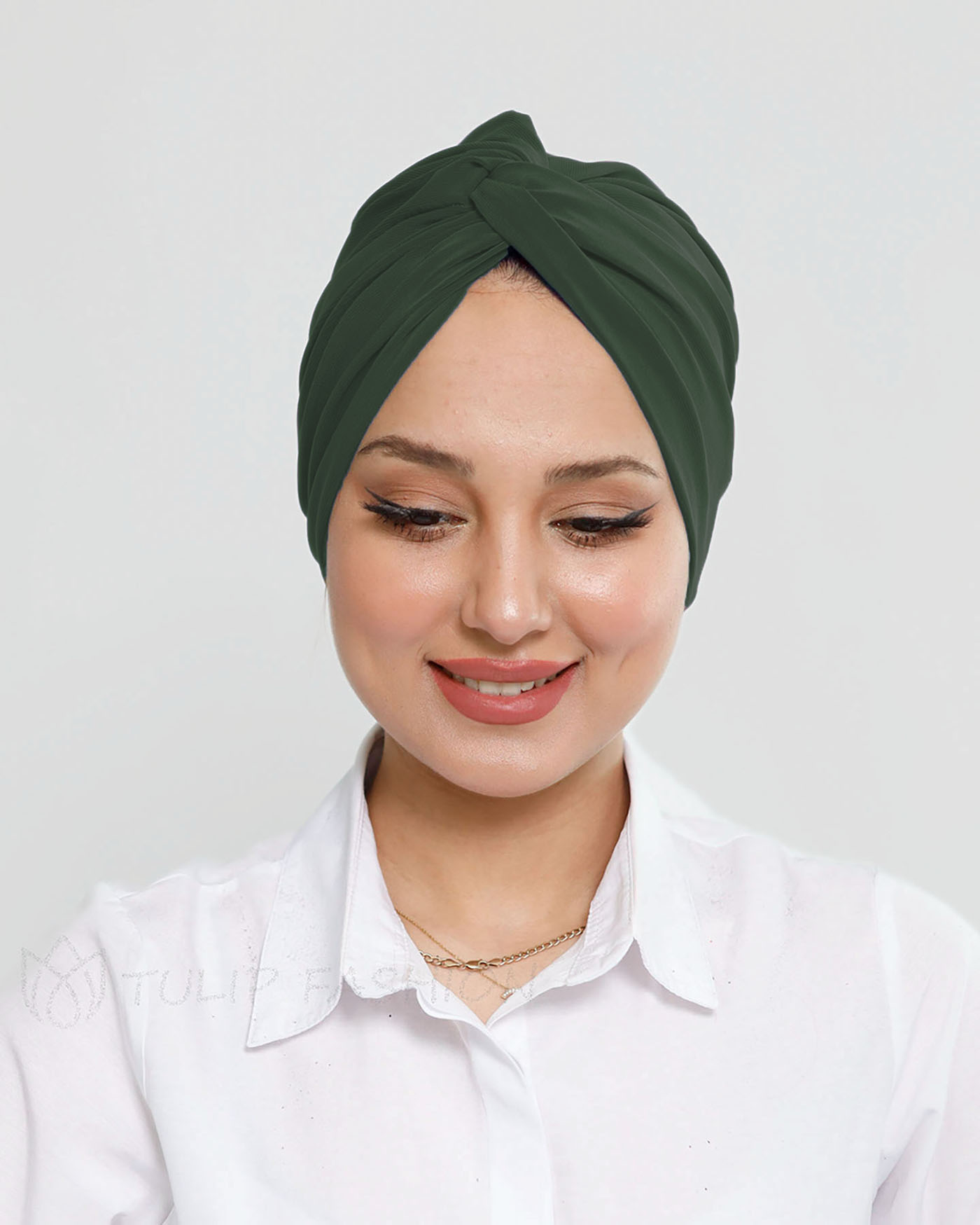 Turban - Olivine - Olive Green - 2