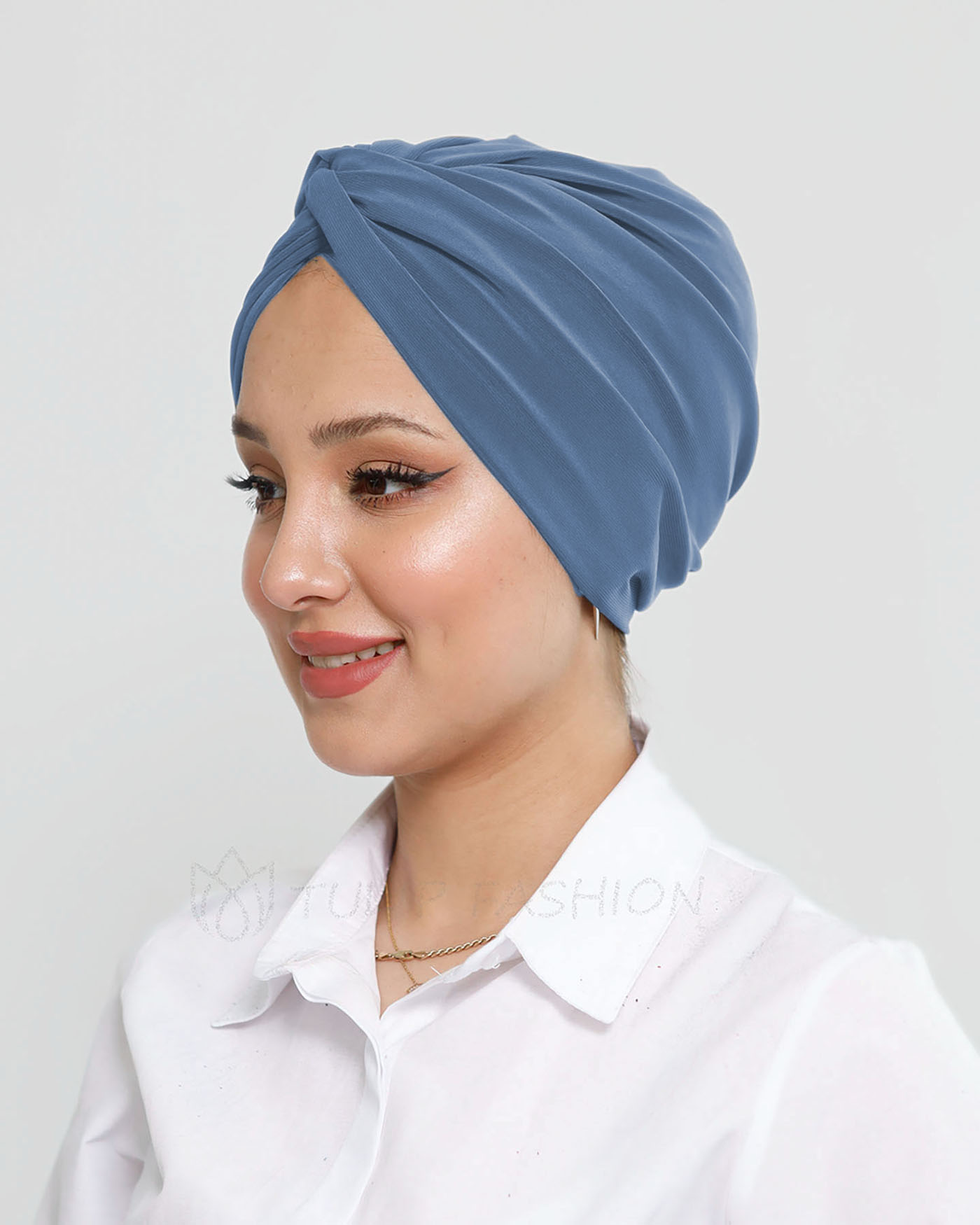 Turban - Olivine - Royal Blue
